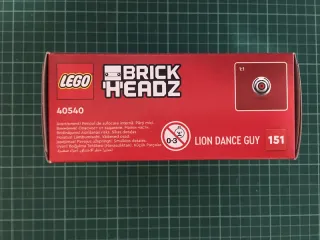 LEGO BrickHeadz Bailarín Danza León 40540