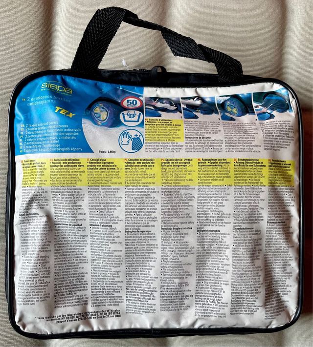 Cadenas de nieve textiles FIX&GOTEX Talla B.NUEVAS