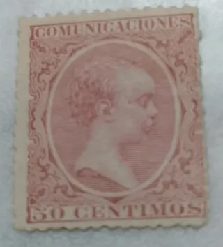 Sello 50 Céntimos Comunicaciones