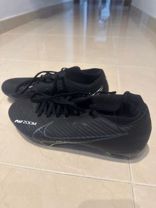 Botas de fútbol Nike Air Zoom Negras