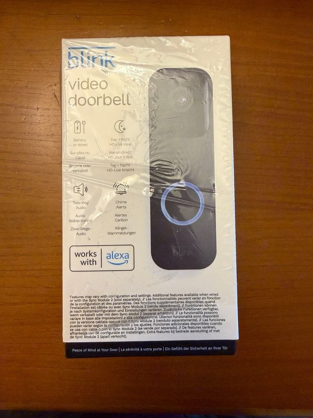 Blink vídeo doorbell
