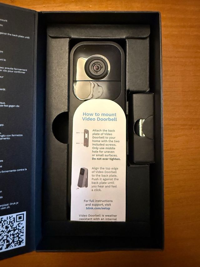 Blink vídeo doorbell