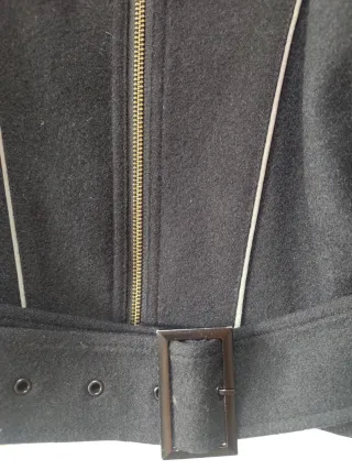 Chaqueta Invierno Mujer Negra/Gris