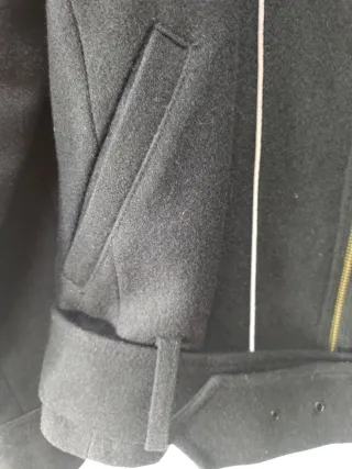 Chaqueta Invierno Mujer Negra/Gris