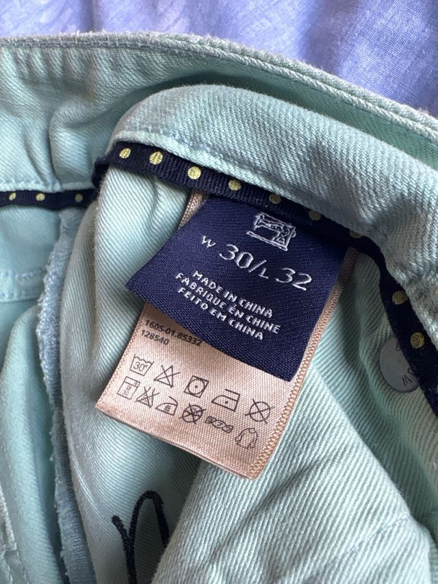 Pantalón vaquero Scotch & Soda verde cintura: 41cm