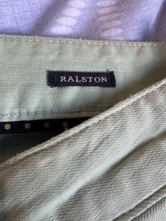 Pantalón vaquero Scotch & Soda verde cintura: 41cm