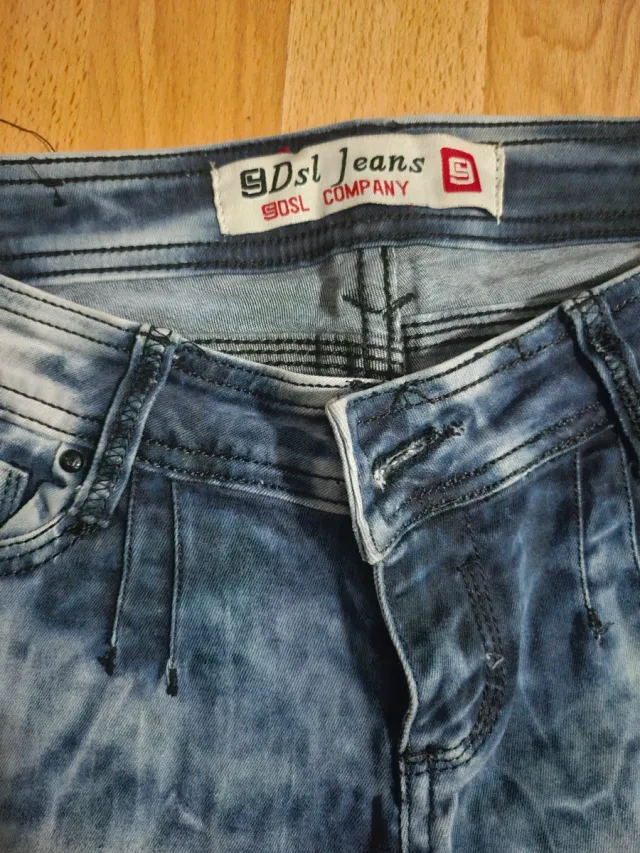 Pantalón pirata RBL Jeans azul