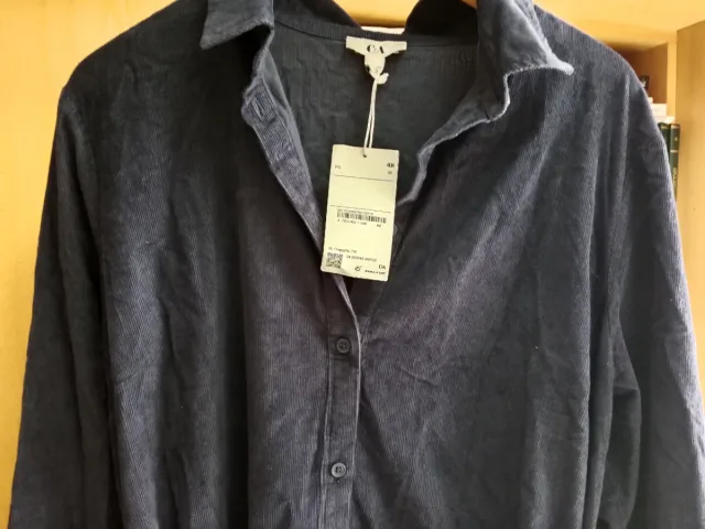 Vestido azul pana C&A TALLA 48