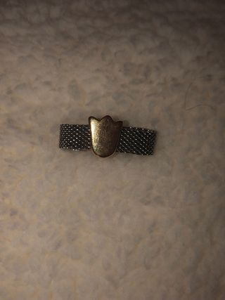 Anillo Tous Flor Oro y Plata verdadero