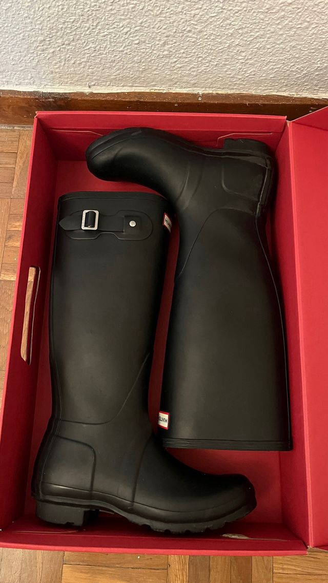 Botas Hunter Negras Talla 38