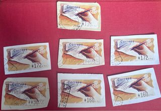 Lote 6 Sellos Correos España