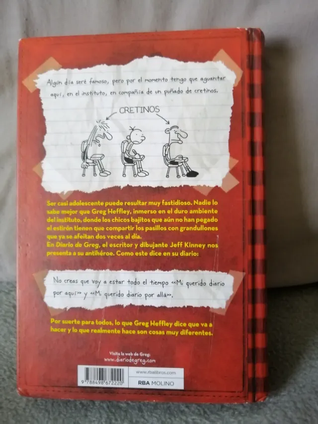 Diario de Greg 1 - Un pringao total