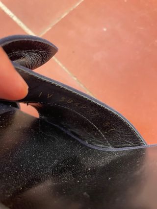 Sandalias YSL modelo Farrah Terciopelo Azul 37,5