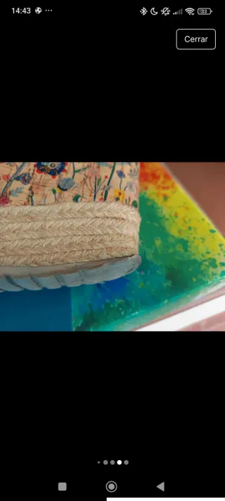 Sandalias cuña cruzadas beige