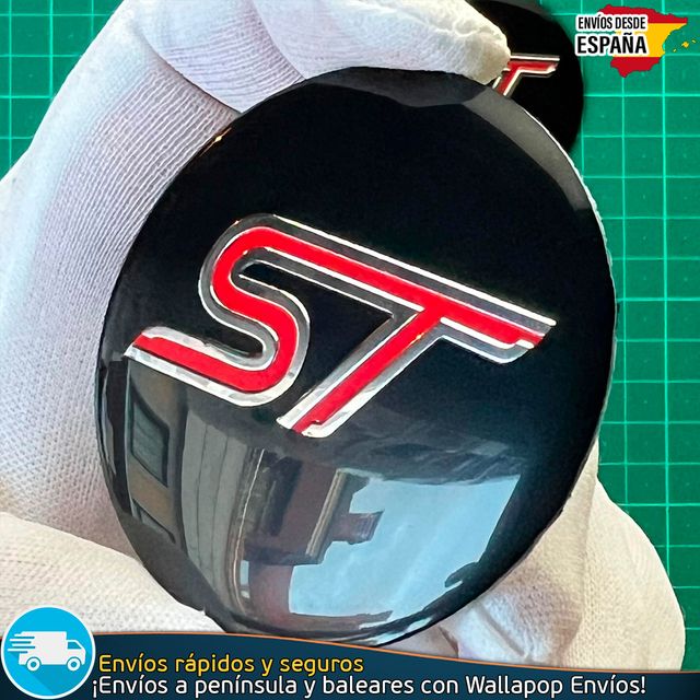 Emblema Ford ST 56mm Pegatina Tapas Tapacubos