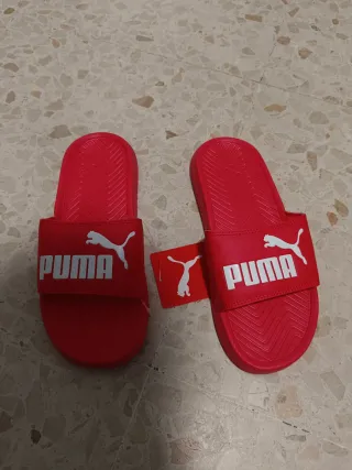 Chanclas Puma Rojas Talla 38 Nuevas Con Etiqueta