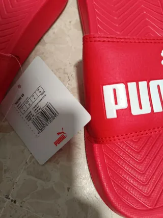 Chanclas Puma Rojas Talla 38 Nuevas Con Etiqueta