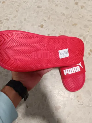 Chanclas Puma Rojas Talla 38 Nuevas Con Etiqueta