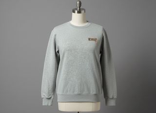 Felpa grigia girocollo taglia XS