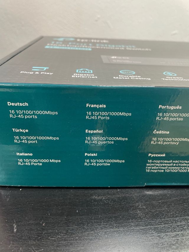 TP-Link 16 Puertos Gigabit Switch