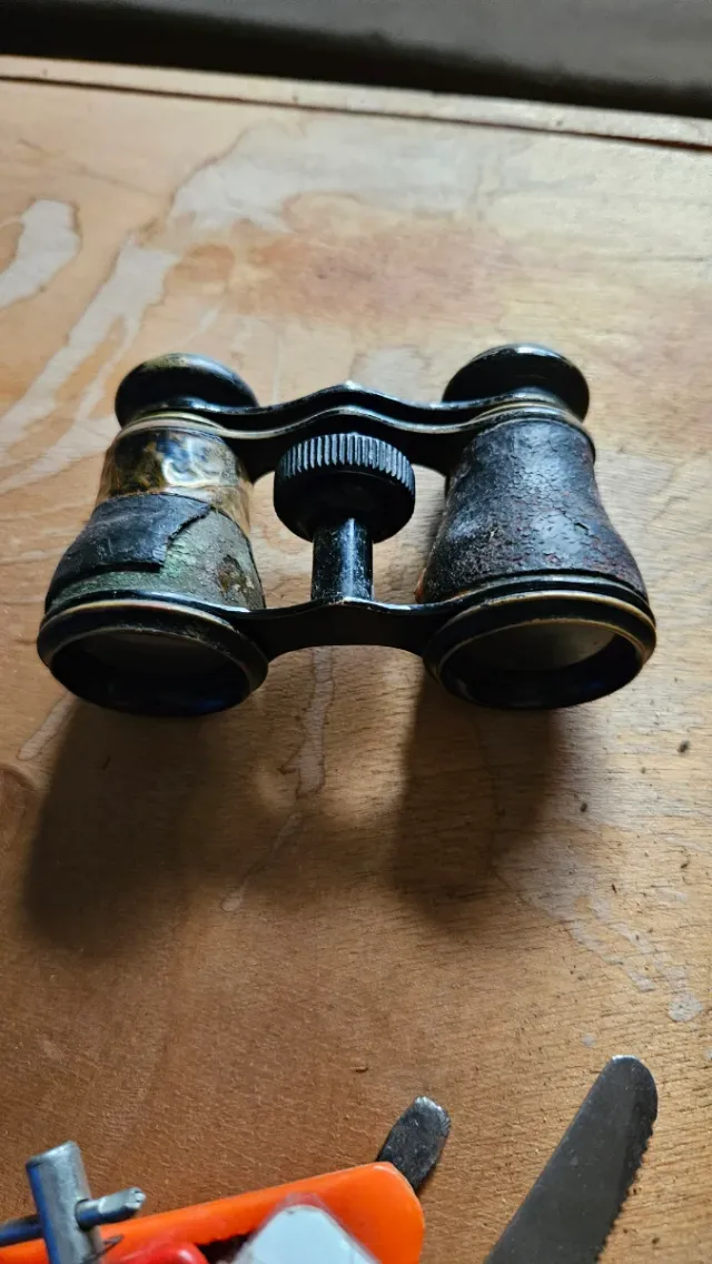 Binoculares de ópera antiguos