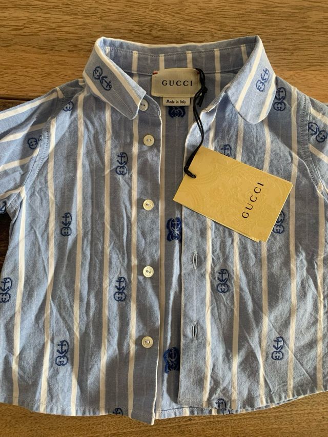 Camicia Gucci bimbo 3/6 mesi