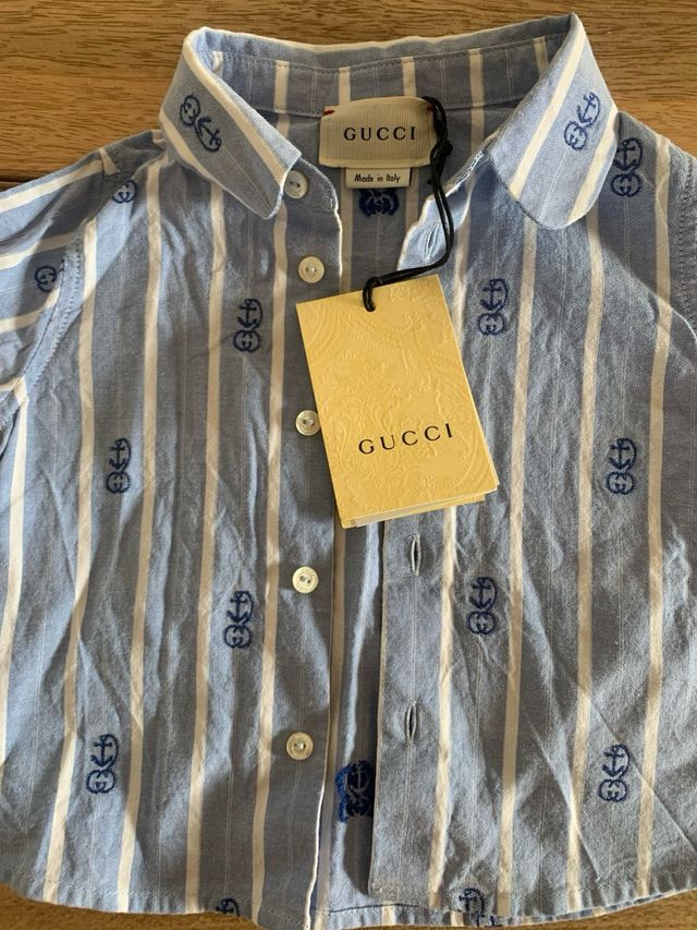 Camicia Gucci bimbo 3/6 mesi
