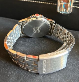 Reloj Casio MTP 1260 Vintage Plata/Blanco