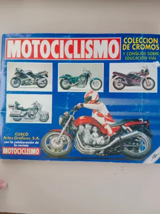 Álbum Motociclismo Colección Cromos