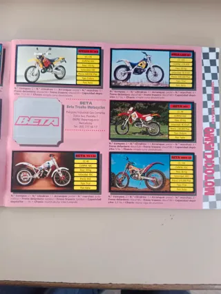 Álbum Motociclismo Colección Cromos