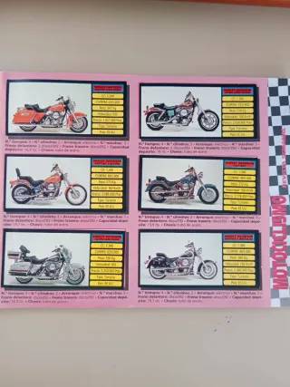 Álbum Motociclismo Colección Cromos
