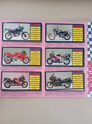 Álbum Motociclismo Colección Cromos