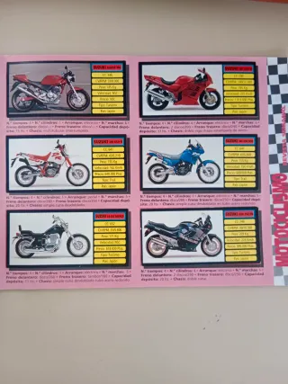 Álbum Motociclismo Colección Cromos