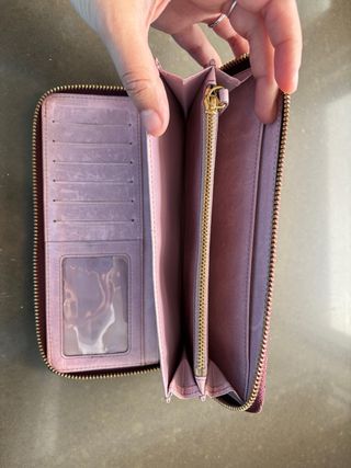 Cartera Bimba y Lola color burdeos perforada