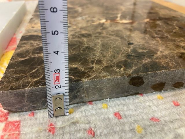 5 Placas de mármol (02 de 2)