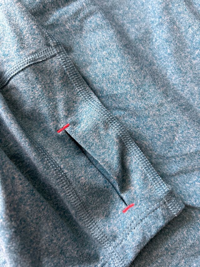 Camiseta Nike Manga Larga Media Cremallera