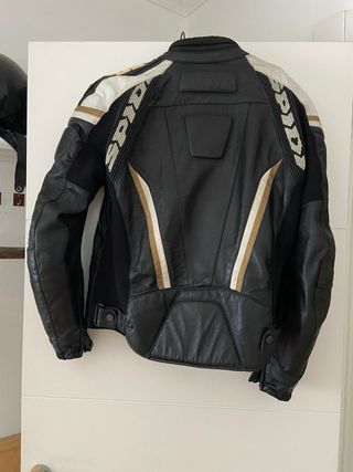 Chaqueta Cuero Moto Spidi Talla 48