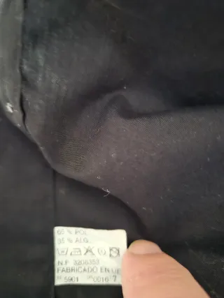 Camisa Negra Easy Wear Talla M