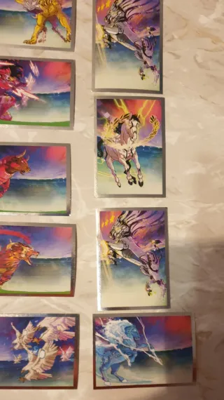 Carte Panini Saint Seiya calciatori