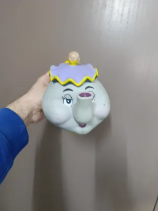 Tetera Sra. Potts Disney hucha