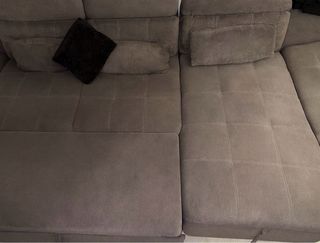 Sofá Chaiselonge gris