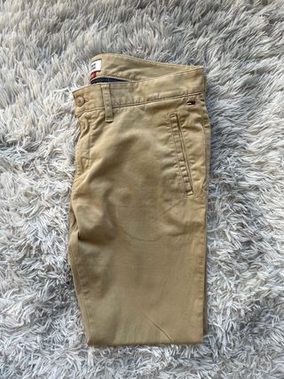 Pantalón Tommy Hilfiger Vintage Beige Talla M