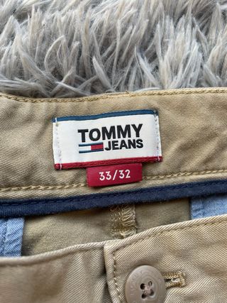 Pantalón Tommy Hilfiger Vintage Beige Talla M