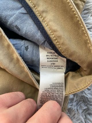 Pantalón Tommy Hilfiger Vintage Beige Talla M