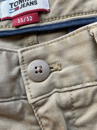 Pantalón Tommy Hilfiger Vintage Beige Talla M