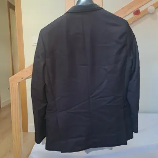 Traje de Novio/Ceremonia gris y Negro Talla M