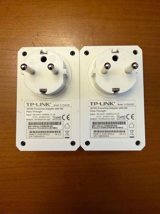 Router Xiaomi + PLC AV500 TP-Link