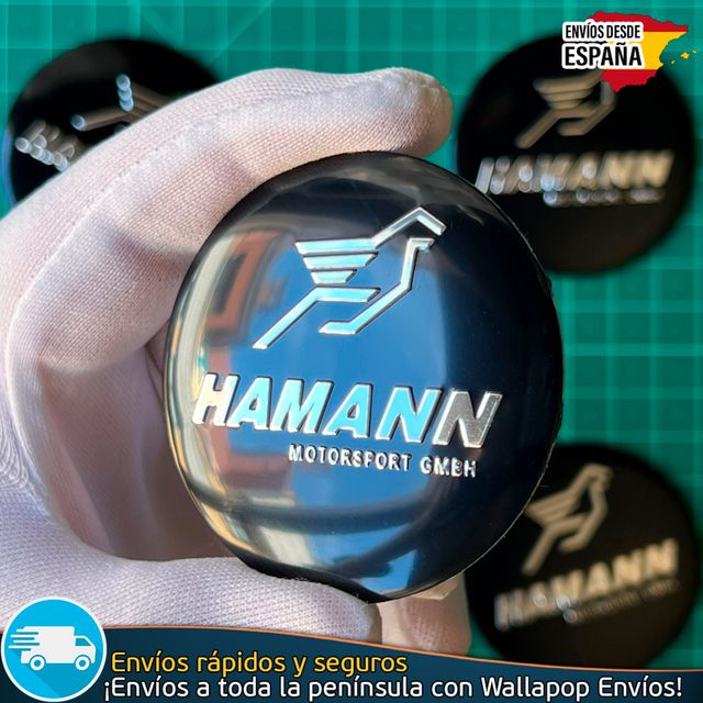 Emblema Hamann 56mm Pegatina Tapa Tapacubo Llantas