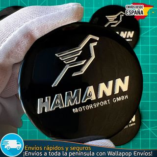 Emblema Hamann 56mm Pegatina Tapa Tapacubo Llantas