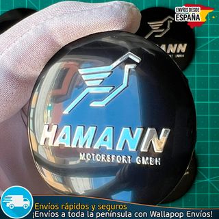 Emblema Hamann 56mm Pegatina Tapa Tapacubo Llantas